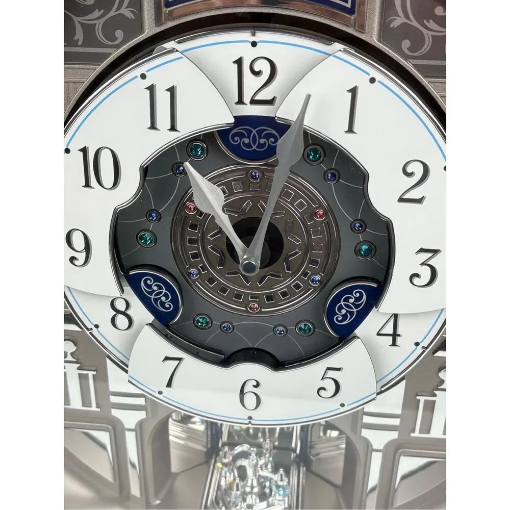 SEIKO Melodies in Motion Wall Clock Musical Motifs Seiko QXM366SRH-Tested